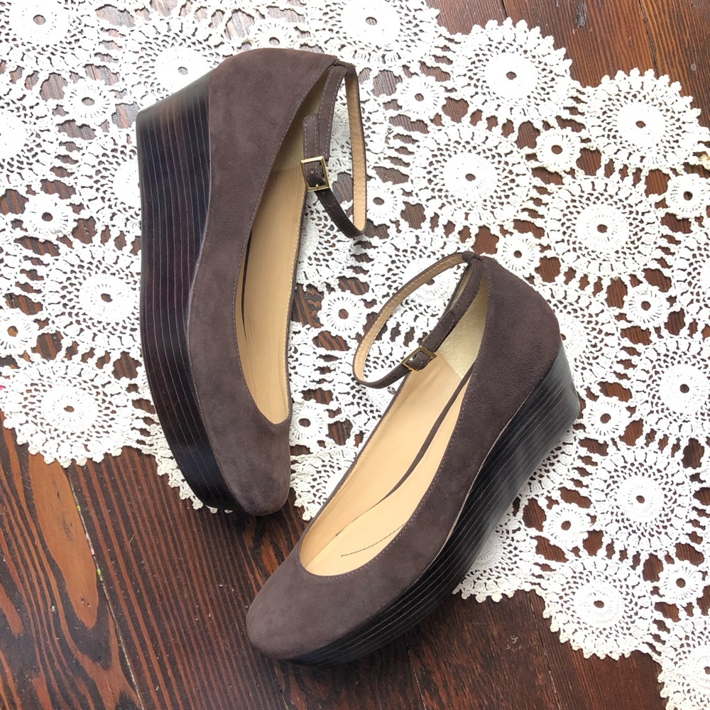 Kate Spade “Abigail” Wedge Platform Shoes 7.5